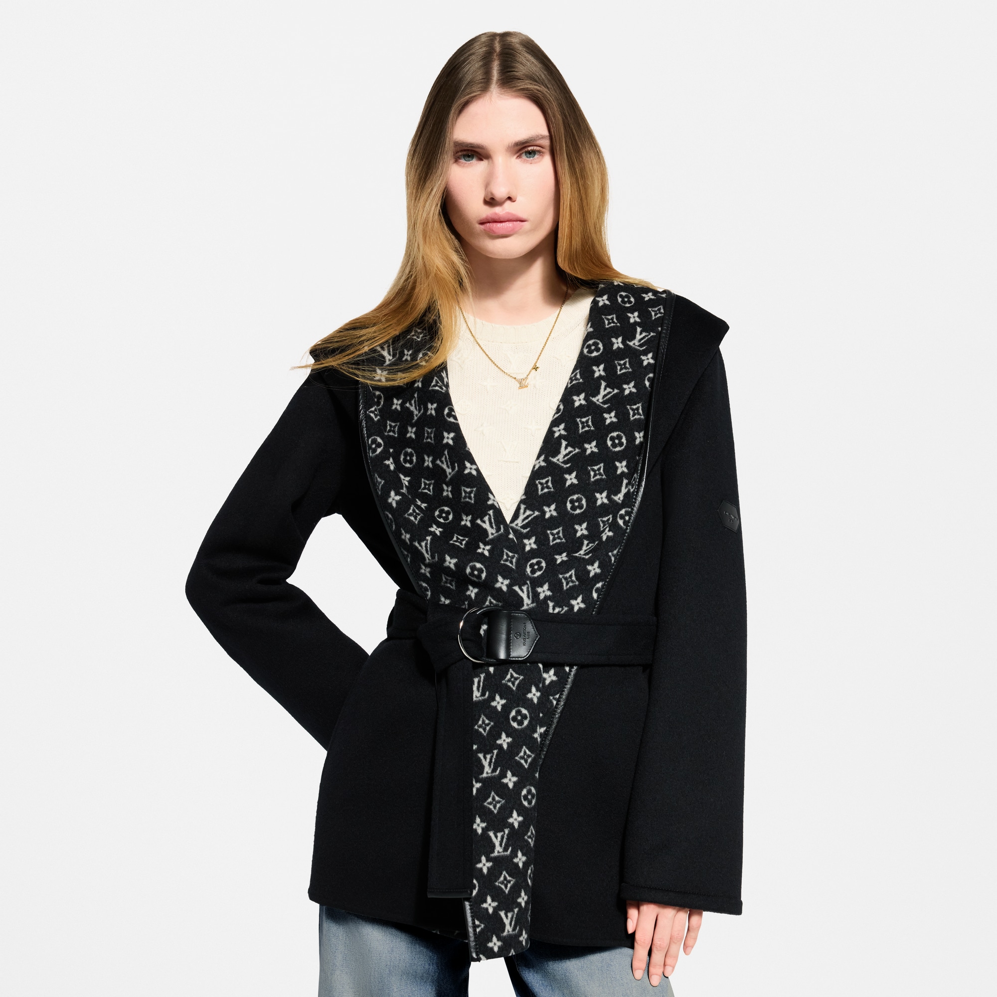 Black Peacoat | LOUIS VUITTON